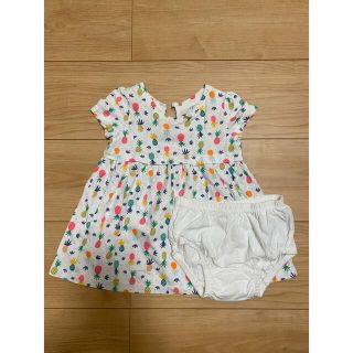 ベビーギャップ(babyGAP)のキッズ ベビー ワンピース 70-80cm 女の子 baby GAP(ワンピース)