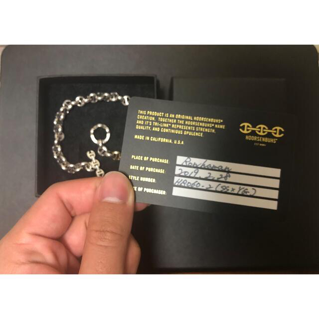 ホーセンブース18K HOORSENBUHS ブレスレット SS×YG 5mm 【受注生産品