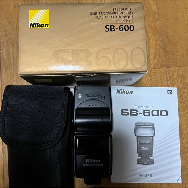 Nikon(ニコン)のスピードライト　SB-600 スマホ/家電/カメラのカメラ(ストロボ/照明)の商品写真