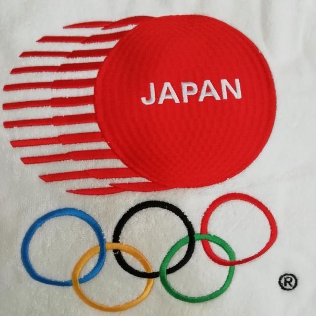 新品タオル地バスローブ 東京オリンピック　公式ライセンス/JOC・東京2020 6