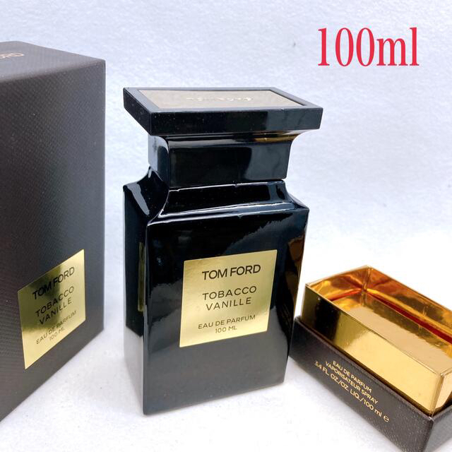 素晴らしい外見 タバコ トムフォード  FORD TOM - FORD TOM バニラ 天香香水  100ml EDP 香水(男性用)