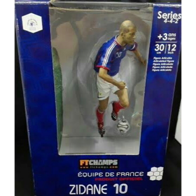 FT Champs France Zidane 12Inch Figure 新品
