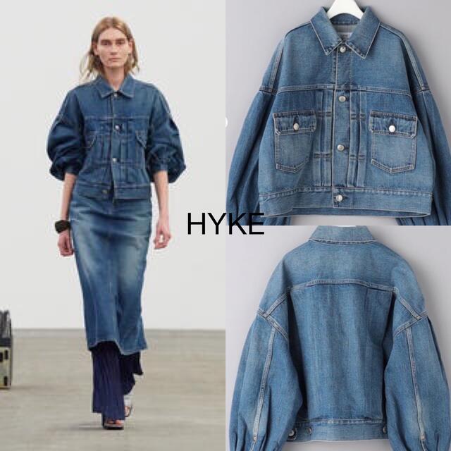 2022年春夏 新品！23SS 新作 HYKE BALLOON DENIM ハイク Gジャン | www