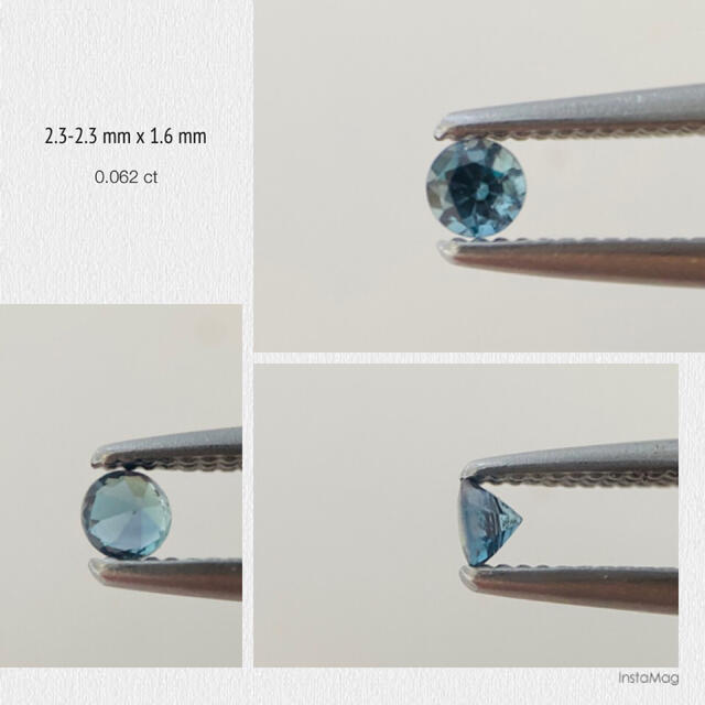 R0502-2)『ブラジル産』天然アレキサンドライト ルース 0.062ct | zold