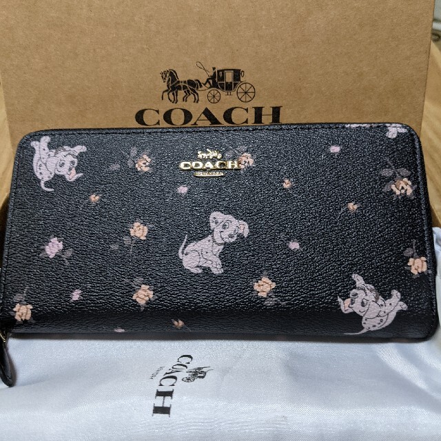 COACH  長財布　ディズニーコラボ　１０１匹わんちゃん