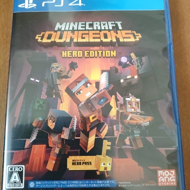 Minecraft Dungeons Hero Edition PS4 エンタメ/ホビーのゲームソフト/ゲーム機本体(家庭用ゲームソフト)の商品写真