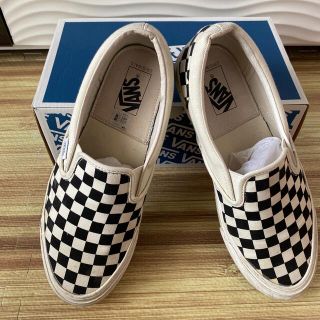 ヴァンズ(VANS)の希少 US規格 VANS チェッカー OG Classic スリッポン(スリッポン/モカシン)