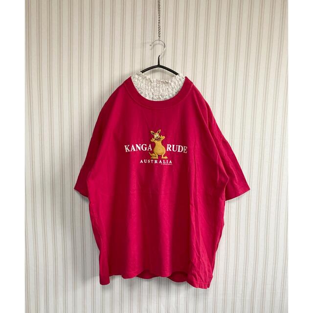 Santa Monica(サンタモニカ)のTシャツ　古着　ヴィンテージ   レトロ　used ビンテージ レディースのトップス(Tシャツ(半袖/袖なし))の商品写真