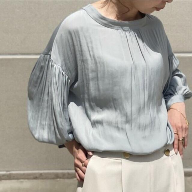 SALE/86%OFF】 NOBLEノーブル ウールサキソニー袖リボン ホワイト