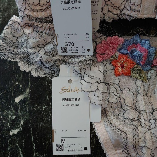 Wacoal - サルート59G G70 & ソングM PIの通販 by ちゃこ's shop