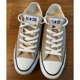 コンバース(CONVERSE)のコンバース　ベージュ(スニーカー)