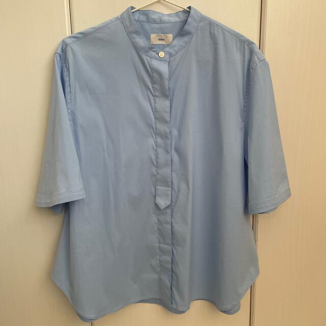 IENA - 最終値引き♪IENA☆バンドカラー半袖シャツの通販 by マロン's ...