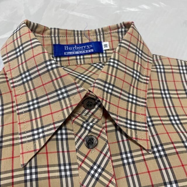 ★BURBERRY BLUE LABEL★ブルーレーベル 総ノバチェック柄シャツ