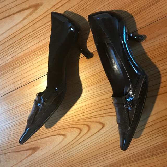 Enzo Angiolini(エンゾーアンジョリーニ)のenzo angiolini♡ポインテッドトゥパンプス 23cm レディースの靴/シューズ(ハイヒール/パンプス)の商品写真