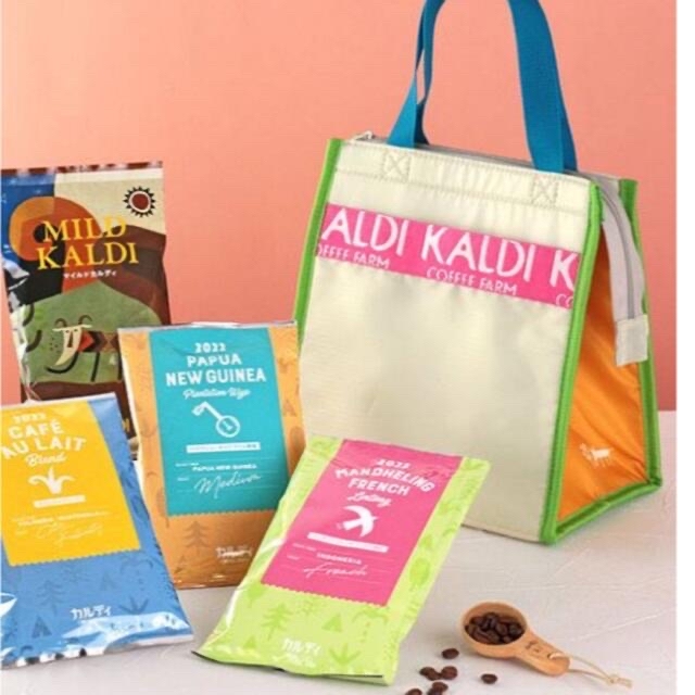 KALDI(カルディ)のカルディ　春のコーヒーバック　2022  バックのみ 食品/飲料/酒の飲料(コーヒー)の商品写真