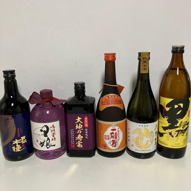 192【芋焼酎飲み比べ6本セット】6本セット