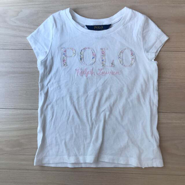 POLO RALPH LAUREN(ポロラルフローレン)のポロラルフローレン　Tシャツ　サイズ110 キッズ/ベビー/マタニティのキッズ服女の子用(90cm~)(Tシャツ/カットソー)の商品写真