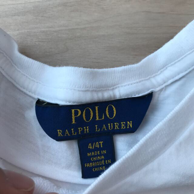 POLO RALPH LAUREN(ポロラルフローレン)のポロラルフローレン　Tシャツ　サイズ110 キッズ/ベビー/マタニティのキッズ服女の子用(90cm~)(Tシャツ/カットソー)の商品写真