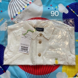 クレードスコープ(kladskap)のクレードスコープ　半袖白シャツ　90(Tシャツ/カットソー)