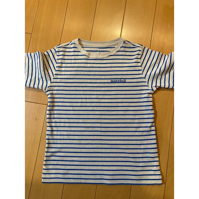 mont bell(モンベル)の120 モンベル 速乾性Tシャツ ショートパンツ キッズ/ベビー/マタニティのキッズ服男の子用(90cm~)(Tシャツ/カットソー)の商品写真