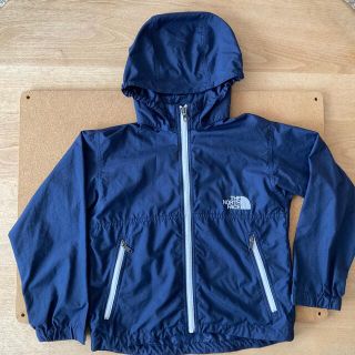 ザノースフェイス(THE NORTH FACE)のノースフェイス　ナイロンジャンパー　１２０センチ　ネイビー(ジャケット/上着)