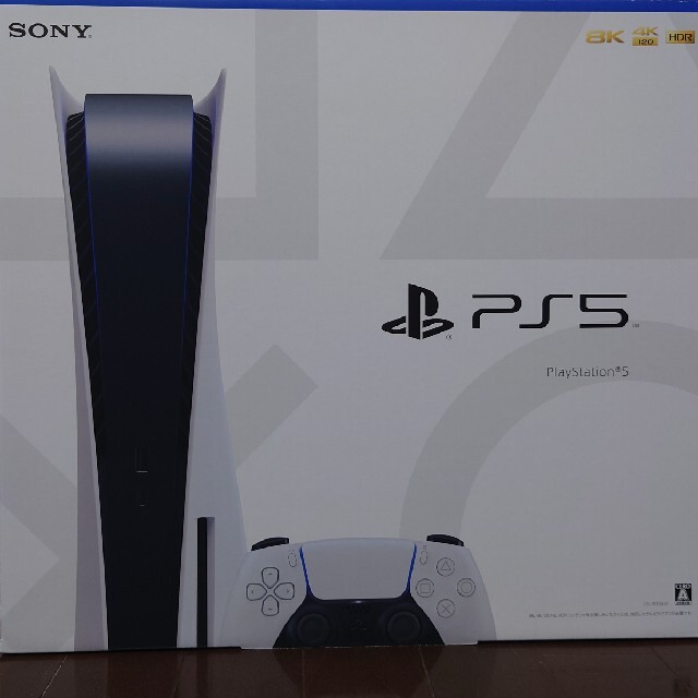 PlayStation(プレイステーション)の【新品】PS5 プレイステーション5 本体 CFI-1100A01 エンタメ/ホビーのゲームソフト/ゲーム機本体(家庭用ゲーム機本体)の商品写真