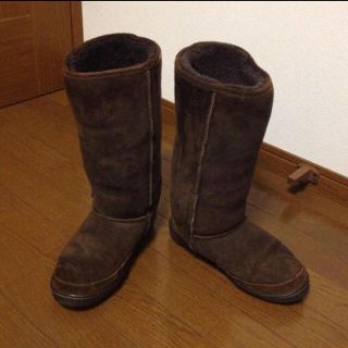 ミネトンカ(Minnetonka)のミネトンカ ロング丈ムートンブーツ(ブーツ)