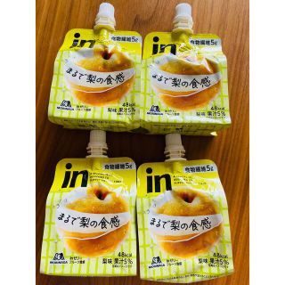 モリナガセイカ(森永製菓)のinゼリー　フルーツ食感　梨味　森永製菓(その他)