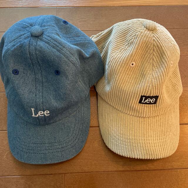 Lee(リー)のLEE キャップ　帽子　2点セット　キッズ  最終価格 キッズ/ベビー/マタニティのこども用ファッション小物(帽子)の商品写真