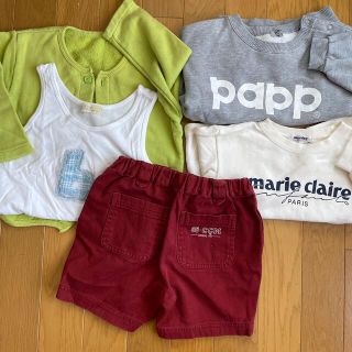 パプ(papp)の最終特価❣️サイズ９５ブランドPapp．marie claire.Bebe、(Tシャツ/カットソー)