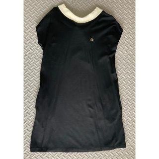 フレッドペリー(FRED PERRY)の【フレッドペリー FRED PERRY】黒系膝丈ワンピース（Mサイズ相当）(ひざ丈ワンピース)