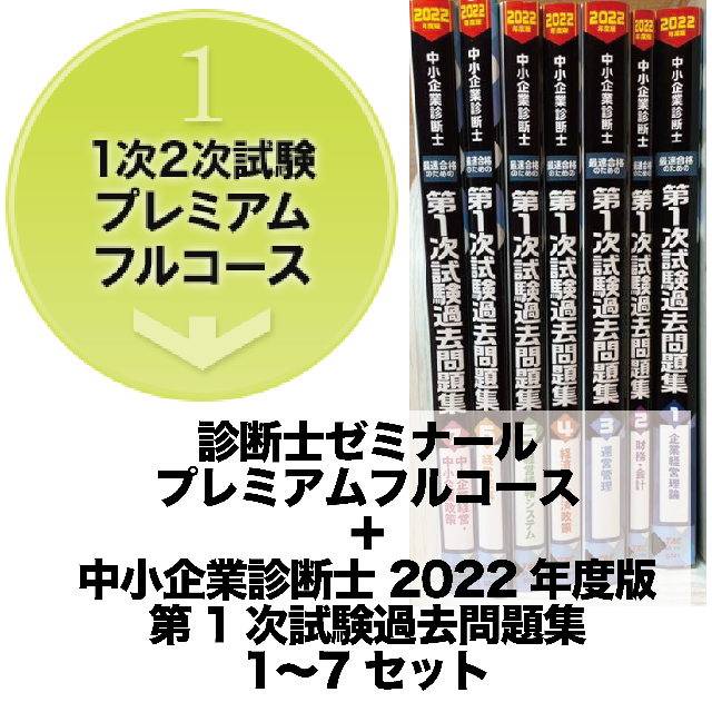 TAC中小企業診断士講座診断士ゼミナール　プレミアムフルコース　ID譲渡　＋　裁断済テキストセット