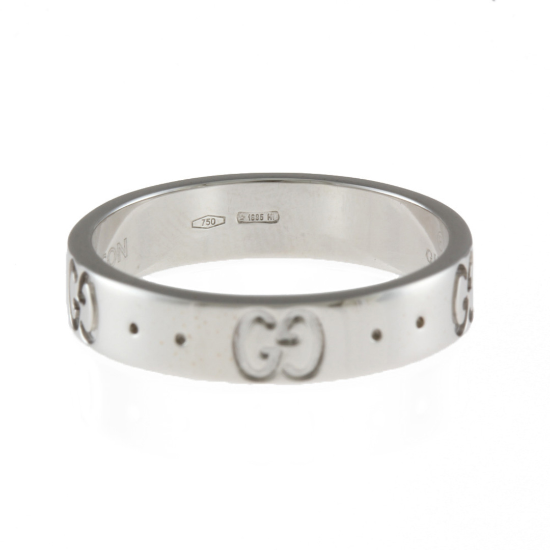 グッチ (L4-4)グッチ K18WG GUCCI 750 アイコンリング 10号 ㈥きません