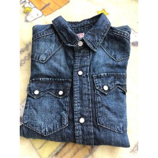 デニムダンガリー(DENIM DUNGAREE)のお値下げ！！デニム＆ダンガリー  デニムシャツ　140(ブラウス)