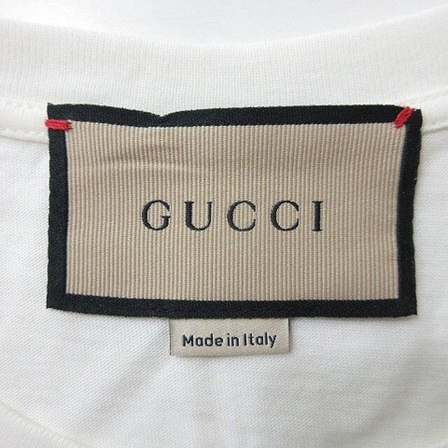 Gucci(グッチ)のグッチ 21SS ばなにゃ Ｔシャツ 半袖 クルーネック 国内正規 コットン S レディースのトップス(Tシャツ(半袖/袖なし))の商品写真