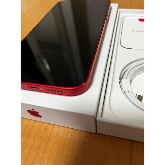 Apple(アップル)のアップル iPhone12 64GB レッド (simフリー) スマホ/家電/カメラのスマートフォン/携帯電話(スマートフォン本体)の商品写真