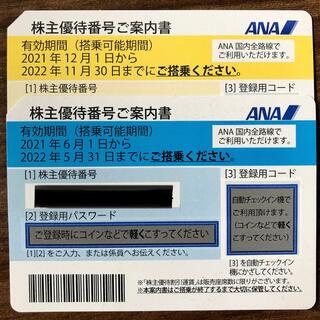 ANA(全日本空輸) - ANA株主優待2枚の通販 by やん's shop 
