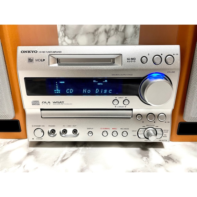 ONKYO - ONKYO/オンキョー FR-N7TX D-N7TX CD.MDコンポの通販 by まん