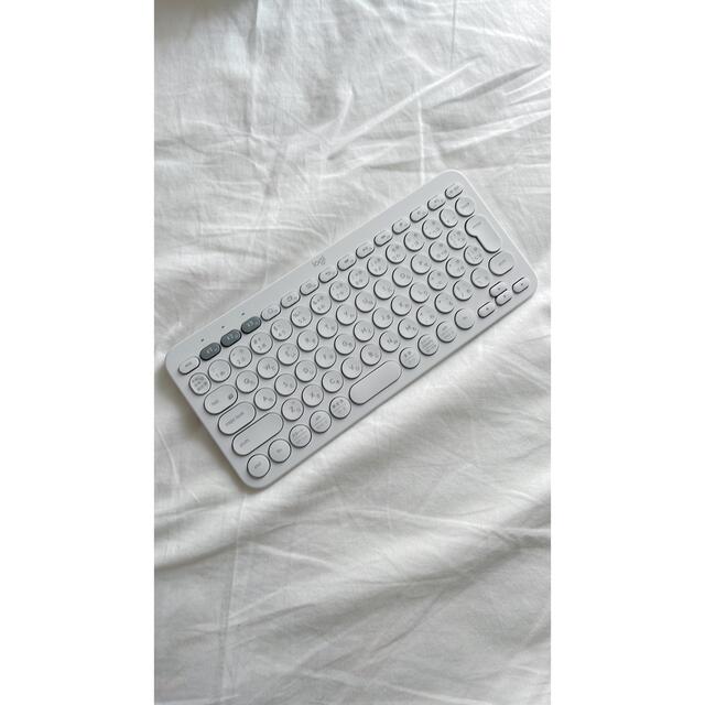 【ロジクール】ワイヤレスキーボード　K380 ホワイト スマホ/家電/カメラのPC/タブレット(PC周辺機器)の商品写真