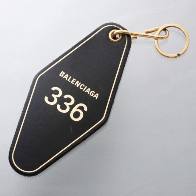 Balenciaga - S8006M バレンシアガ 336 ホテルキー 本革 キータグ 