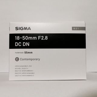 シグマ(SIGMA)の未使用品　SIGMA 18 50 F2.8 DC DN Eマウント APS-C(レンズ(ズーム))