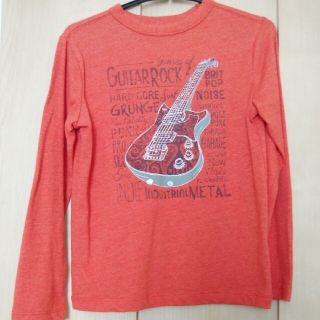 ギャップキッズ(GAP Kids)の更に値下げ⤵GAPKidsカットソー長袖120、オレンジ(Tシャツ/カットソー)