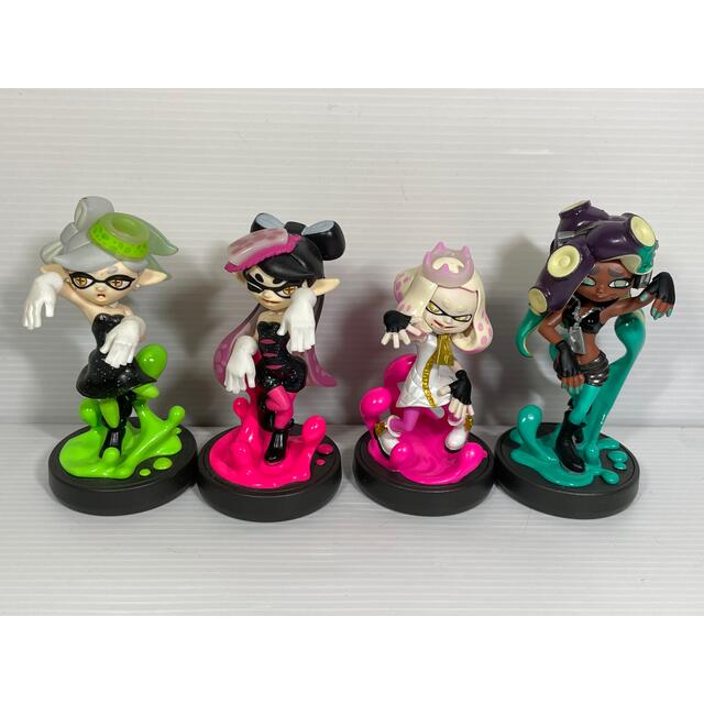 スプラトゥーン amiibo アミーボ アオリ ホタル ヒメ イイダ