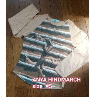 アニヤハインドマーチ(ANYA HINDMARCH)のANYA HINDMARCH ヴィンテージ Tシャツ 長袖 XS(Tシャツ(長袖/七分))