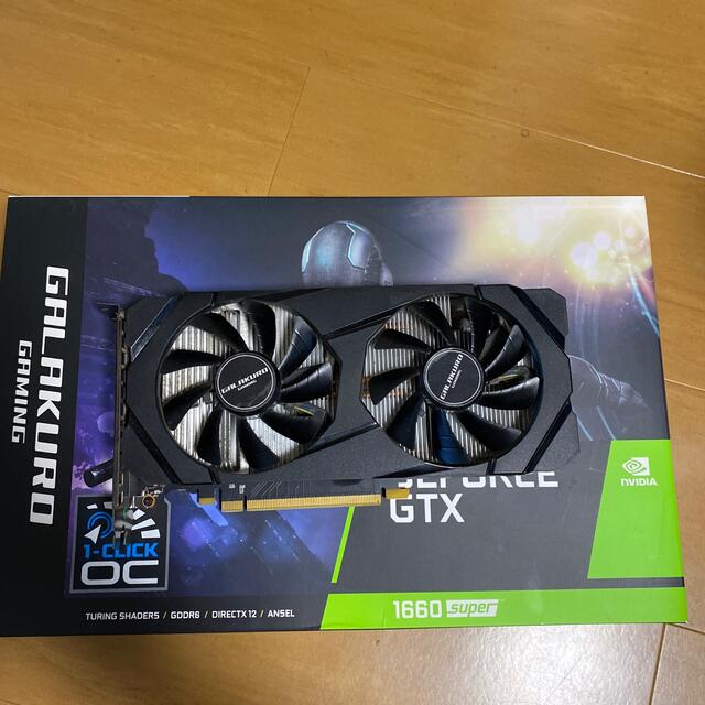 超お買い得！】 GALAKURO GAMING GG-GTX1660SP-E6GB/DFの通販 ラクマ