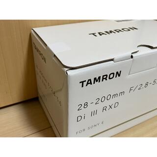 タムロン(TAMRON)のTAMRON 28-200mm F/2.8-5.6 Di III RXD(レンズ(ズーム))
