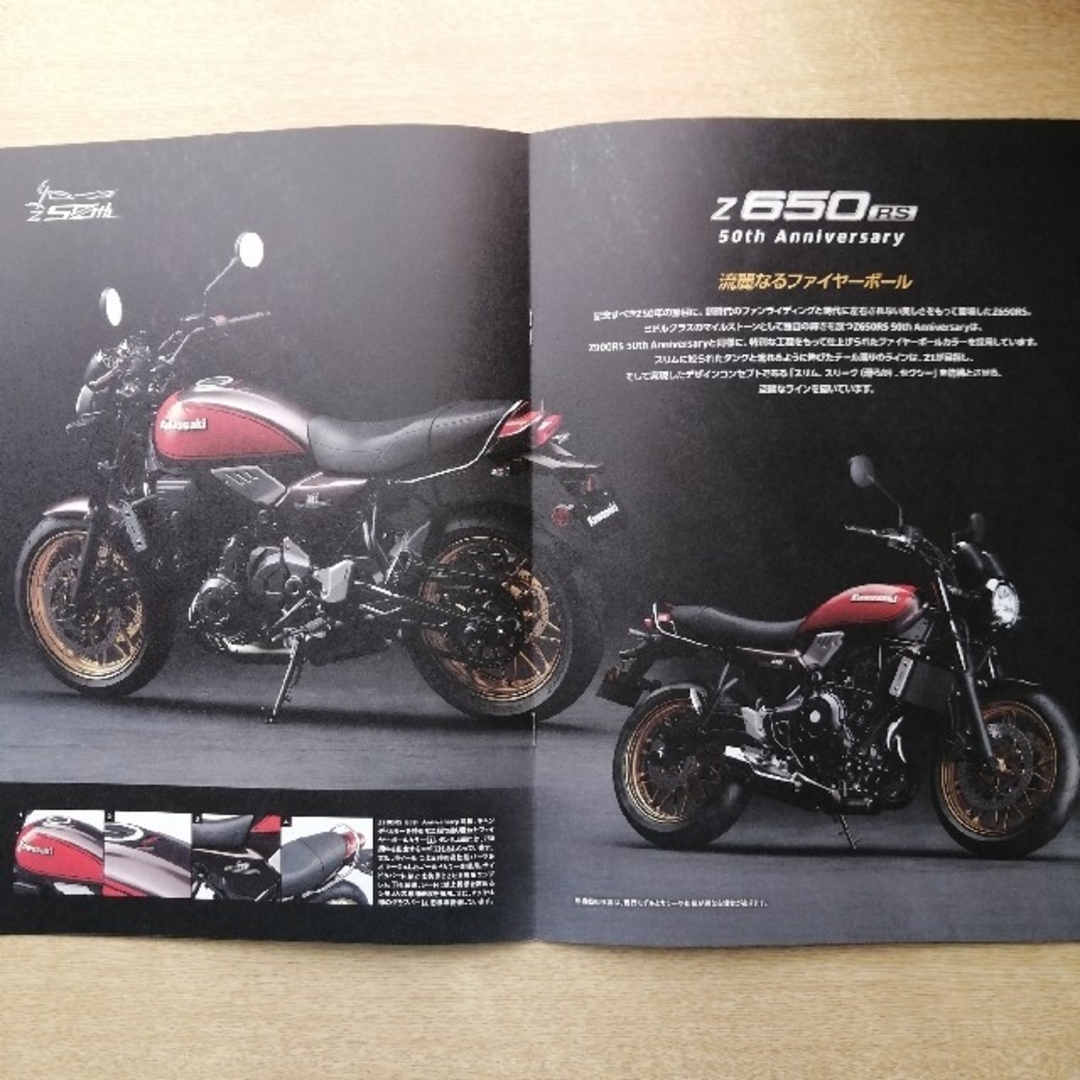 カワサキ(カワサキ)のZ900RS Z900 Z650RS(Z50thAnniversary)カタログ 自動車/バイクのバイク(カタログ/マニュアル)の商品写真