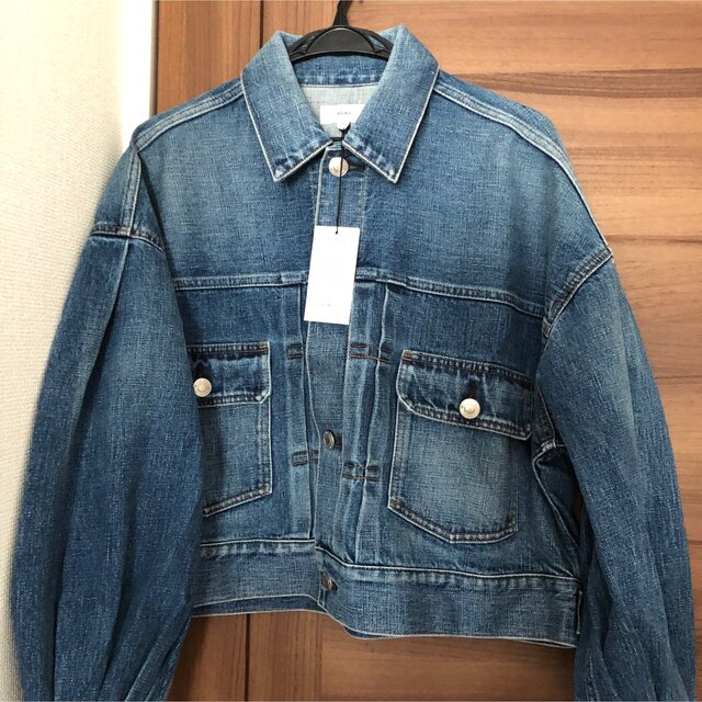 HYKE(ハイク)のHYKE 完売　Gジャン BALLOON SLEEVE DENIM JACKET レディースのジャケット/アウター(Gジャン/デニムジャケット)の商品写真