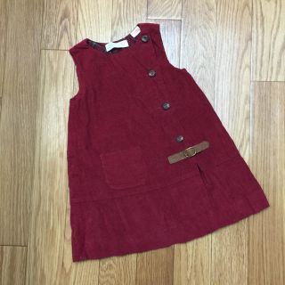 ザラキッズ(ZARA KIDS)のZARA KIDS☆ コーデュロイワンピース(ワンピース)