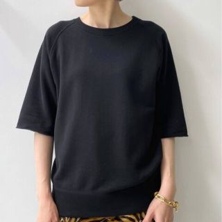 アパルトモンドゥーズィエムクラス(L'Appartement DEUXIEME CLASSE)のLOOPWHEELER  Half Sleeve Sweat(カットソー(半袖/袖なし))